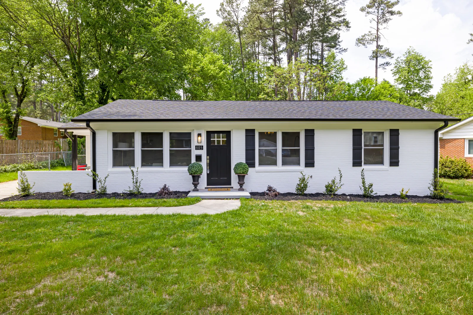 Single family rental home exterior in Austin TX