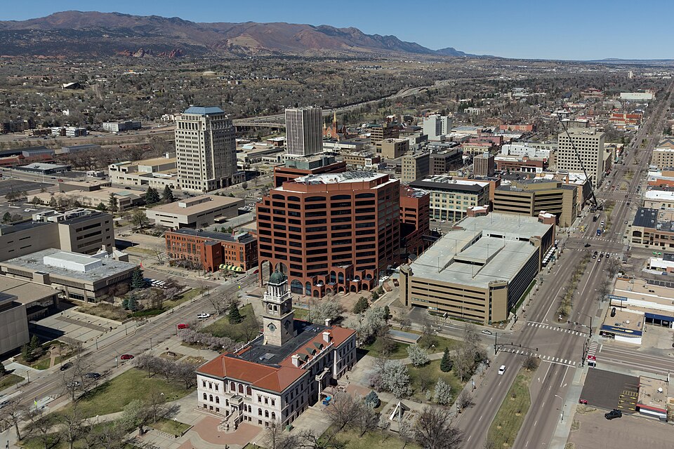 Colorado Springs, CO: Colorado Springs, Colorado (cropped)