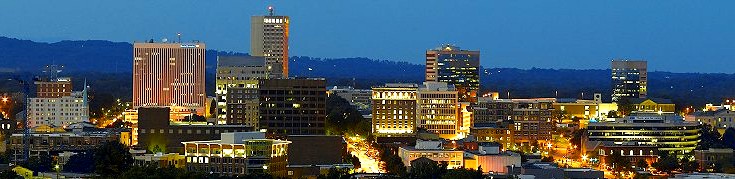 Greenville, SC: Greenvillenightskyline