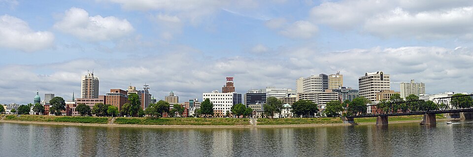Harrisburg, PA: Harrisburg, PA Skyline 2021