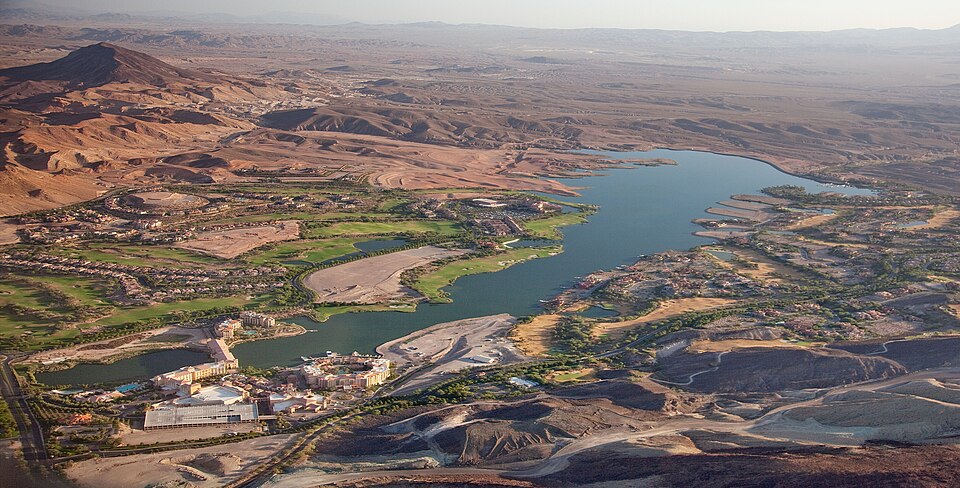 Henderson, NV: Lake Las Vegas aerial view