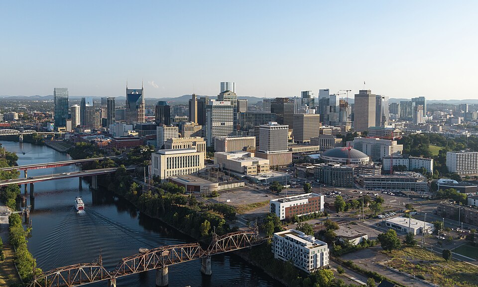 Nashville, TN: Nashville, Tennessee (cropped)
