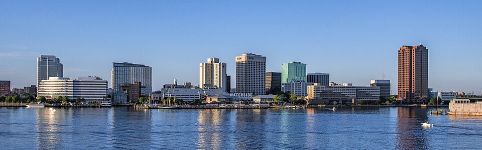 Norfolk, VA: Downtown Norfolk during the day 2