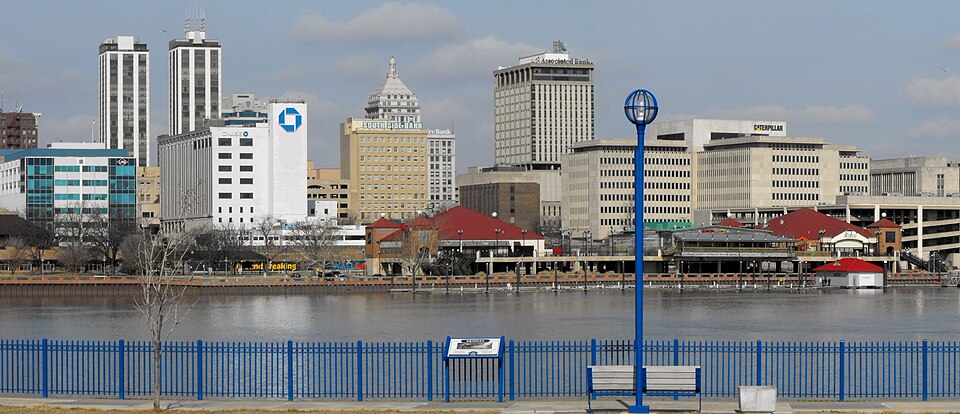 Peoria, IL: Peoria Illinois Skyline (cropped) (cropped)