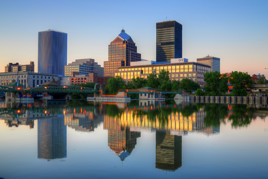 Rochester, NY: Downtown Rochester, NY HDR by patrickashley