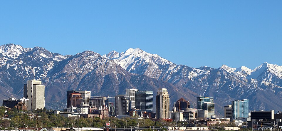 Salt Lake City, UT: SLC Skyline 2024
